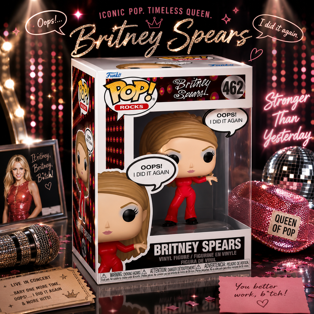 Funko Pop! SINGER - Britney Spears Figure #462 (VAULTED)