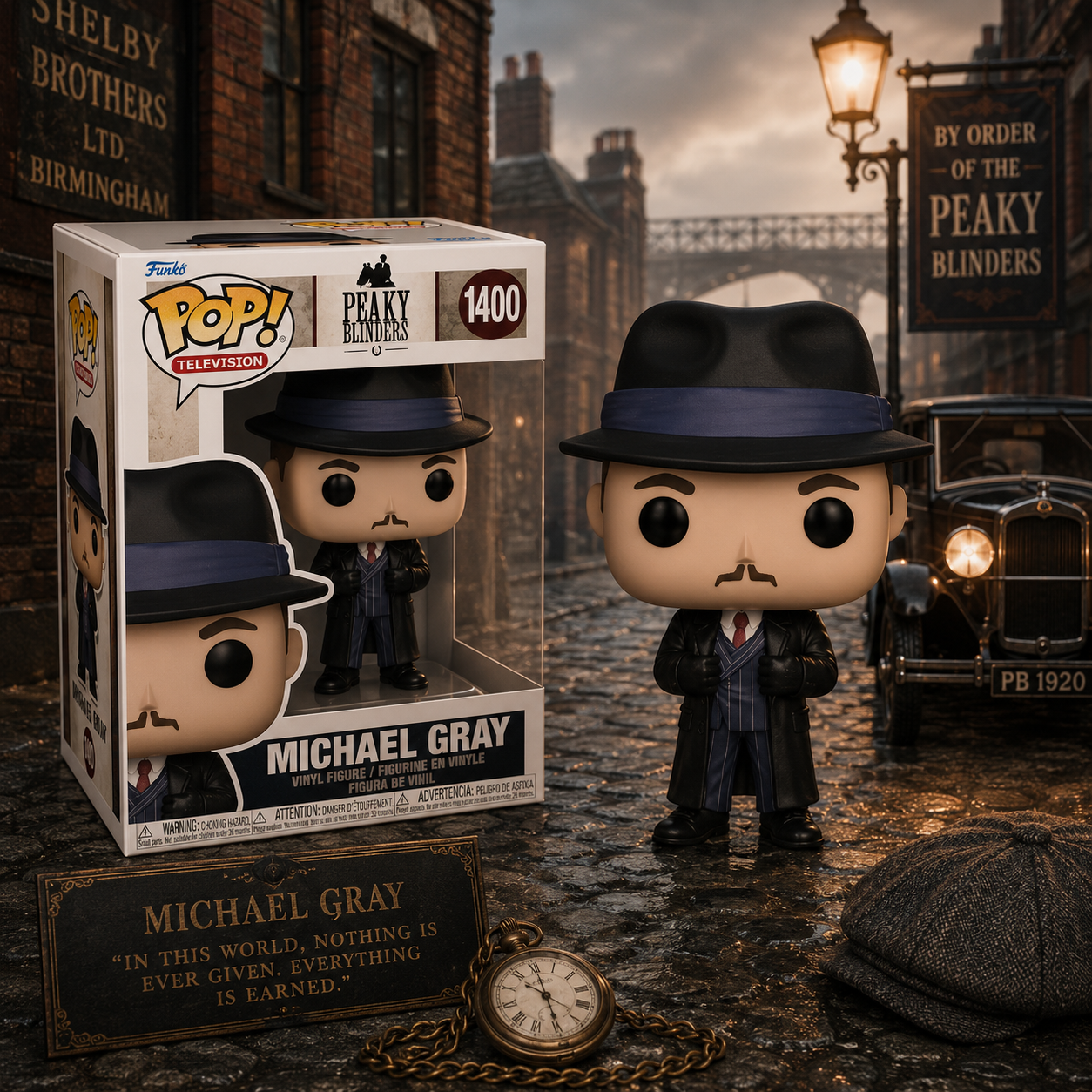 Funko Pop! Television: Peaky Blinders - Michael Gray #1400 (VAULTED)