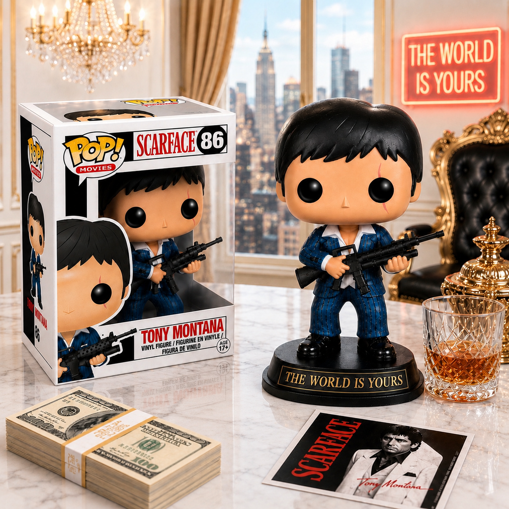 Funko Pop! Movies: Scarface - Tony Montana Figure #86 (VAULTED)