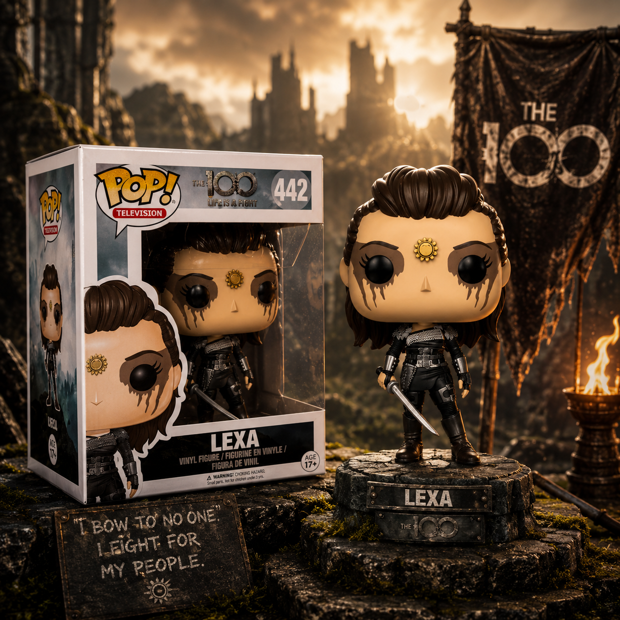 Funko Pop! Television: The 100 - Lexa #442 (VAULTED)
