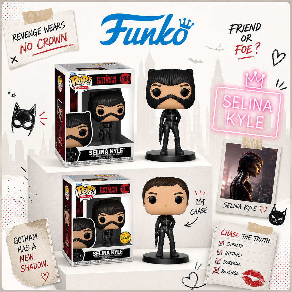 Funko Pop! The Batman - Selina Kyle Catwoman (Chase) DC Figure #1190 (VAULTED)