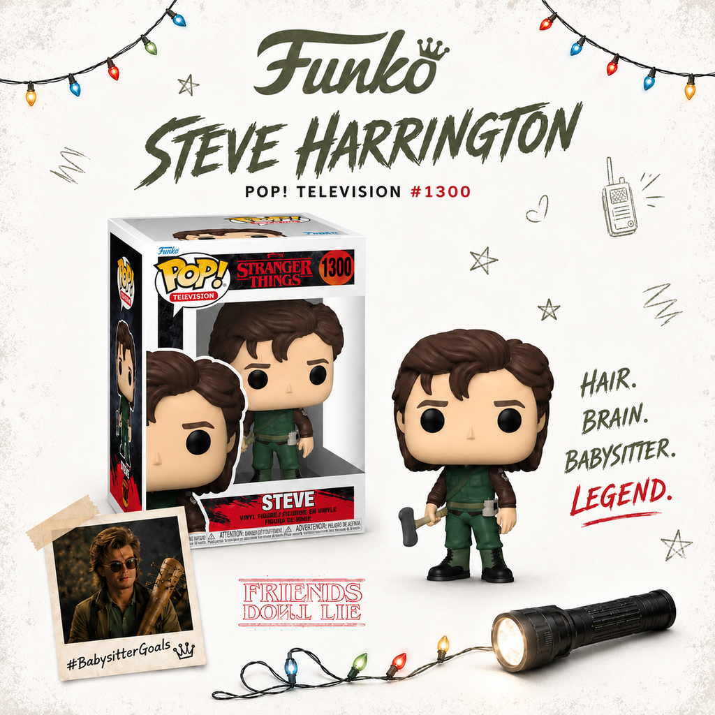 Funko Pop! Television: Stranger Things - Steve #1300 (VAULTED)