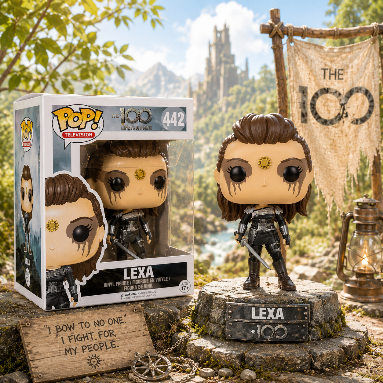 Funko Pop! Television: The 100 - Lexa #442 (VAULTED)