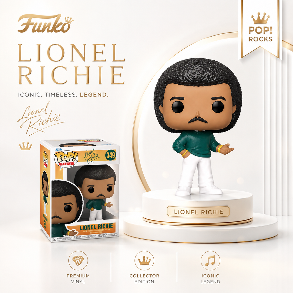 Funko POP! ROCKS: LIONEL RICHIE #349 (VAULTED)