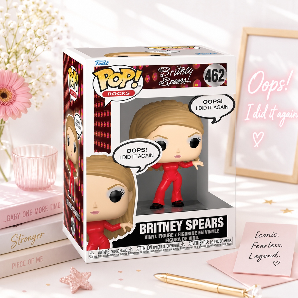 Funko Pop! SINGER - Britney Spears Figure #462 (VAULTED)