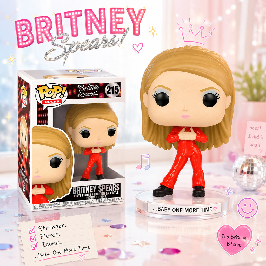 Funko Pop! SINGER - Britney Spears Figure #215 (VAULTED)