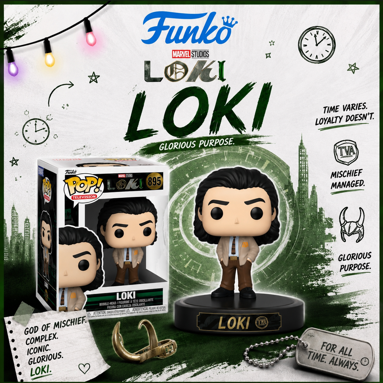 Funko POP! Marvel: Loki - Loki Vinyl Figure #895