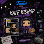 Funko POP! Marvel: Hawkeye - Kate Bishop with Lucky the Pizza Dog Vinyl Figure #1212 (VAULTED)