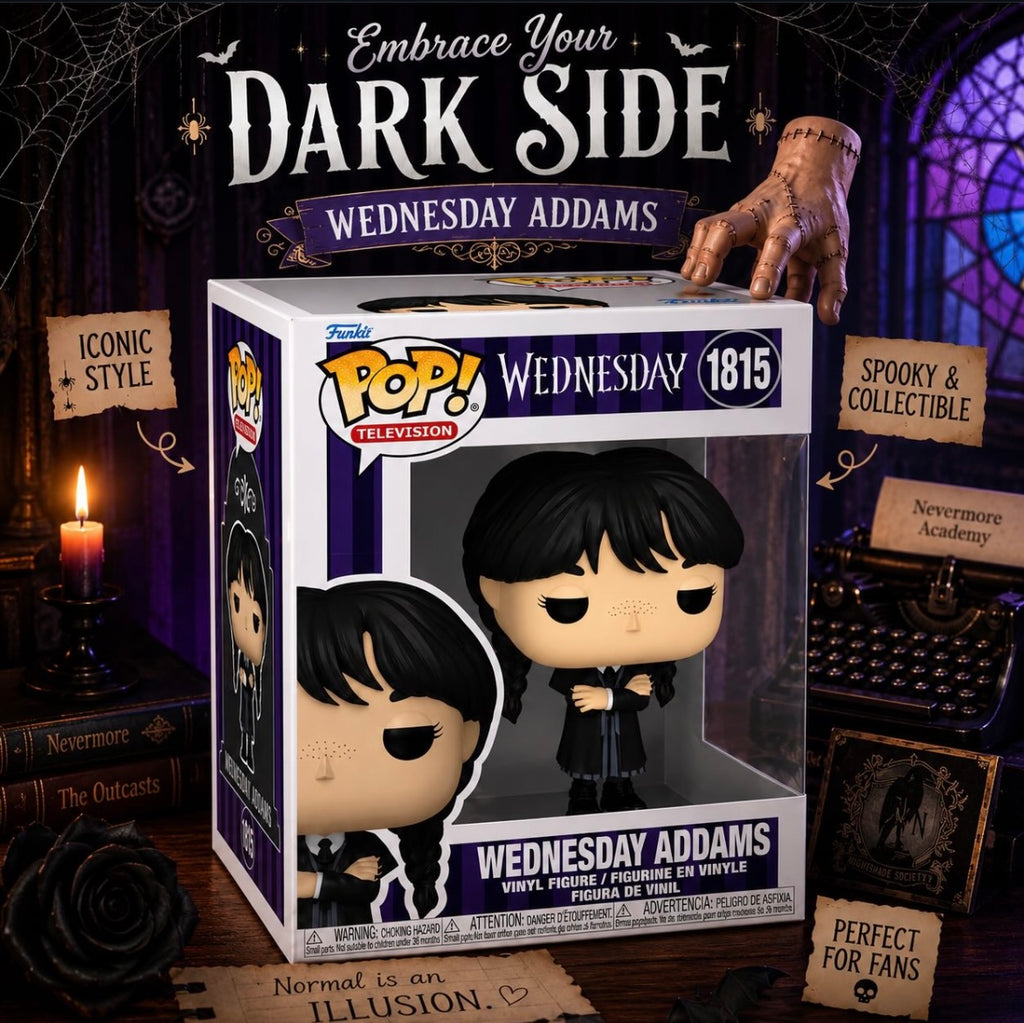 Funko Pop! Wednesday- Wednesday Addams
Figure #1815