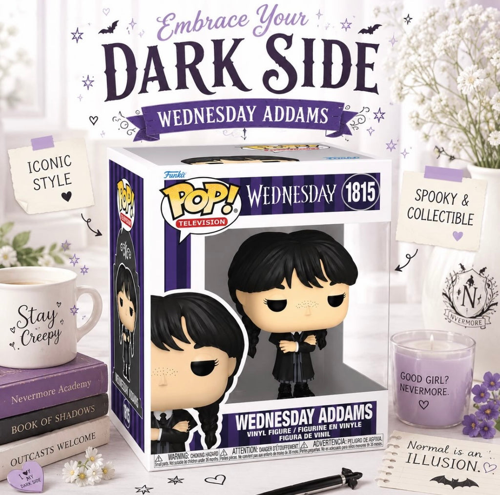 Funko Pop! Wednesday- Wednesday Addams
Figure #1815