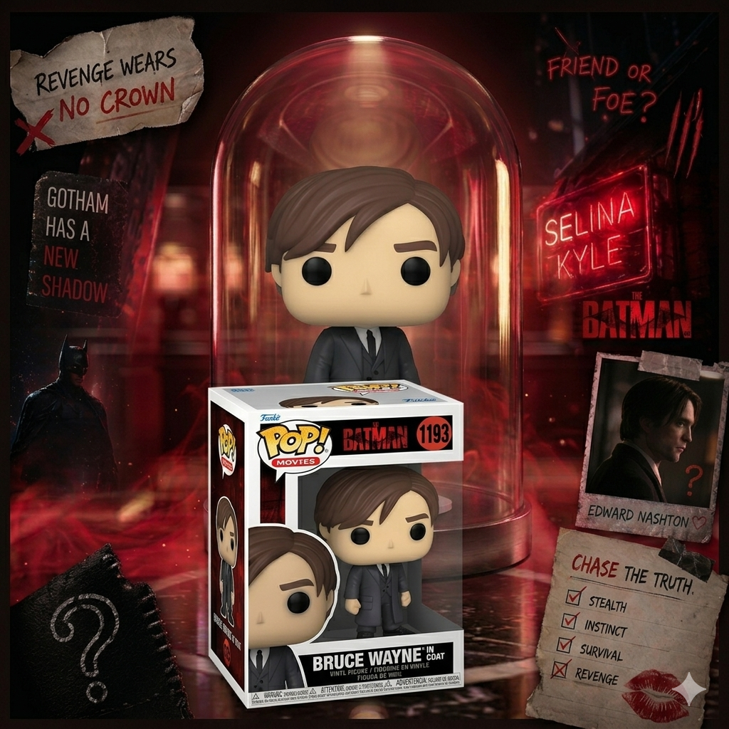 Funko Pop! Movies: The Batman Bruce Wayne (Special Edition) Figure #1193 (VAULTED)