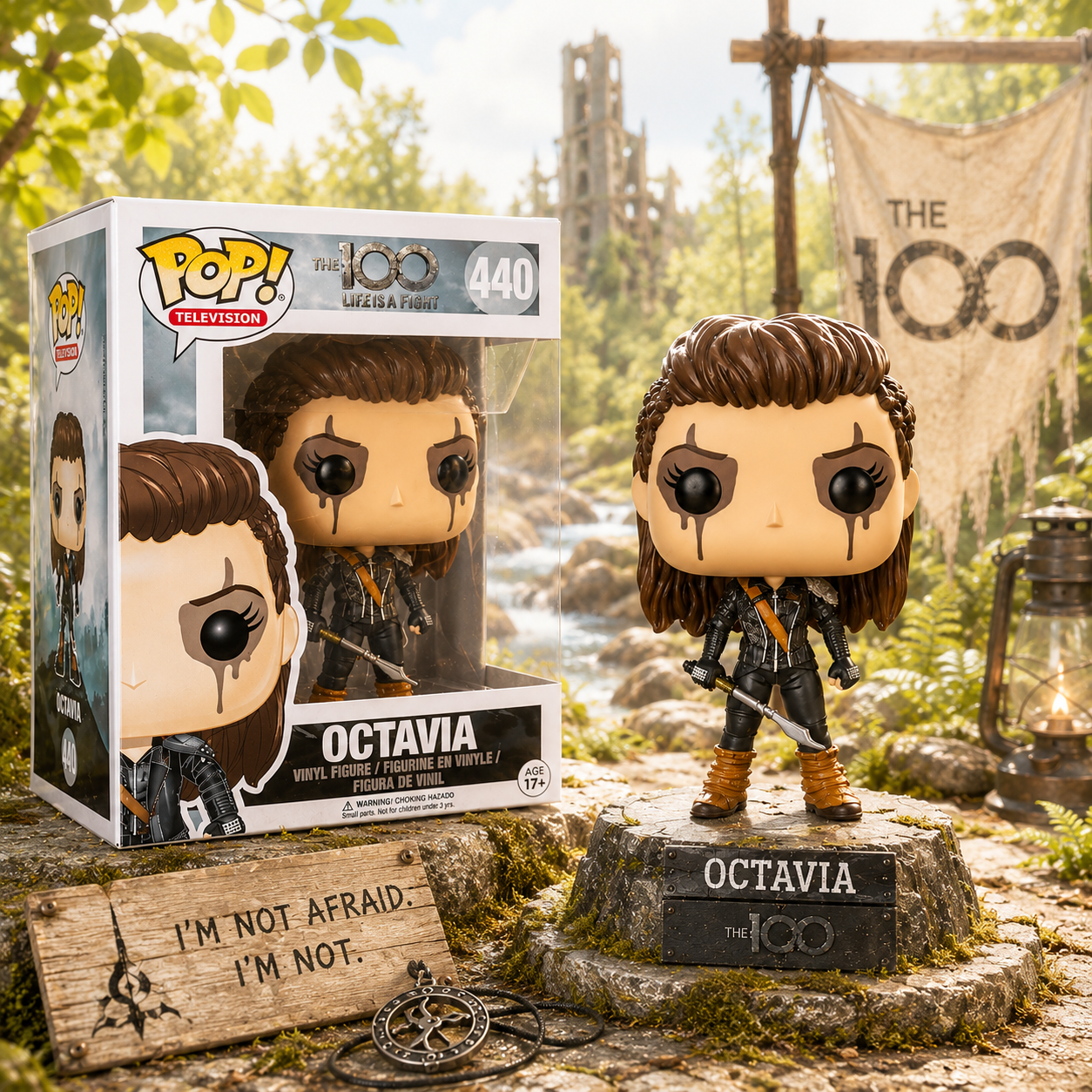 Funko Pop! Television: The 100 - Octavia #438 (VAULTED)