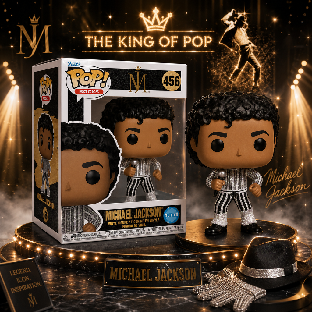 Funko Pop! Rocks: Michael Jackson - Rock With You (Glow) #456 (VAULTED)