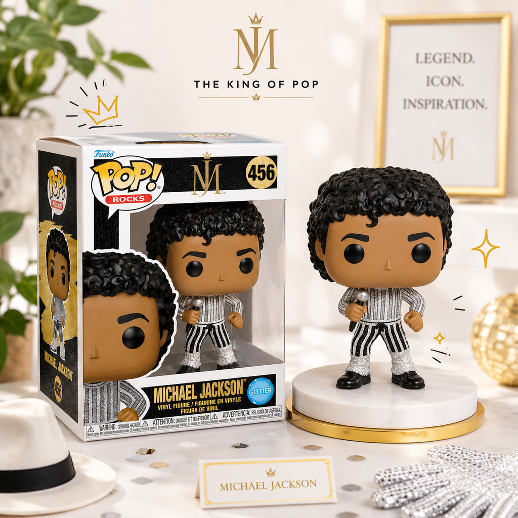 Funko Pop! Rocks: Michael Jackson - Rock With You (Glow) #456 (VAULTED)
