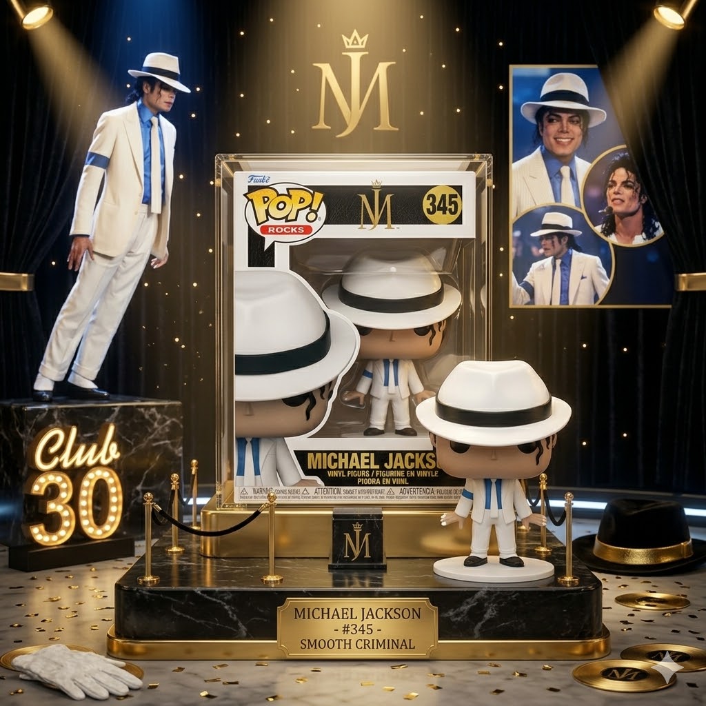 Funko Pop! Rocks: Michael Jackson (Smooth Criminal) #345 (VAULTED)