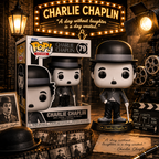 FUNKO POP: ICONS- CHARLIE CHAPLIN #79