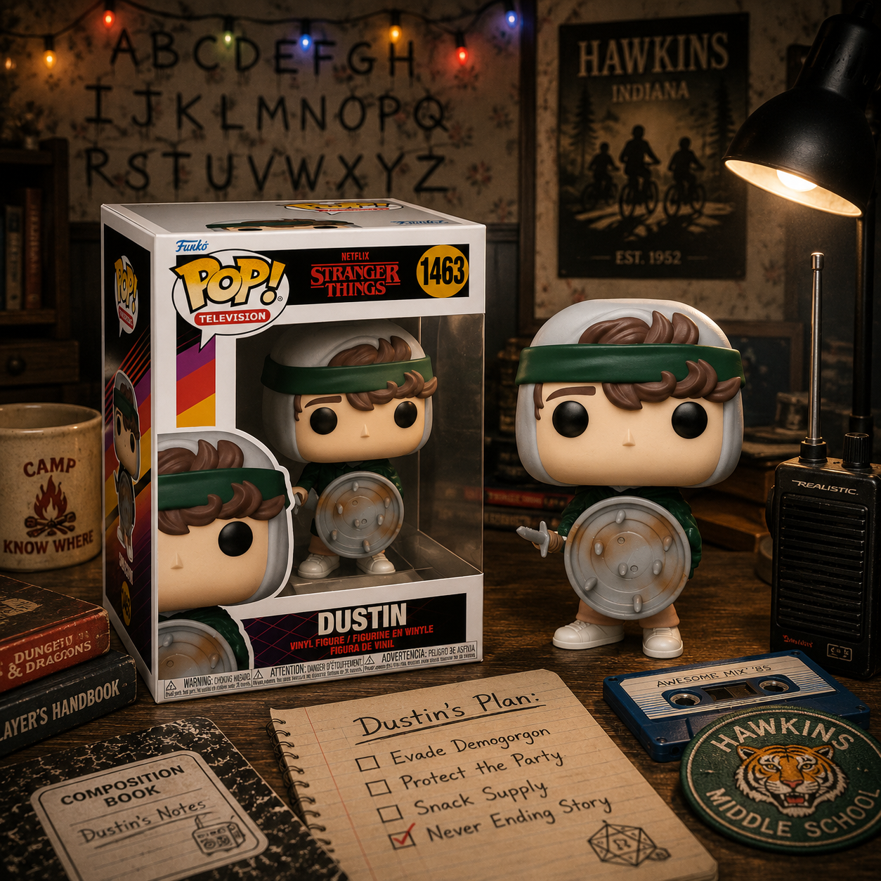 Funko Pop! Television: Stranger Things - Dustin (S4) #1463.