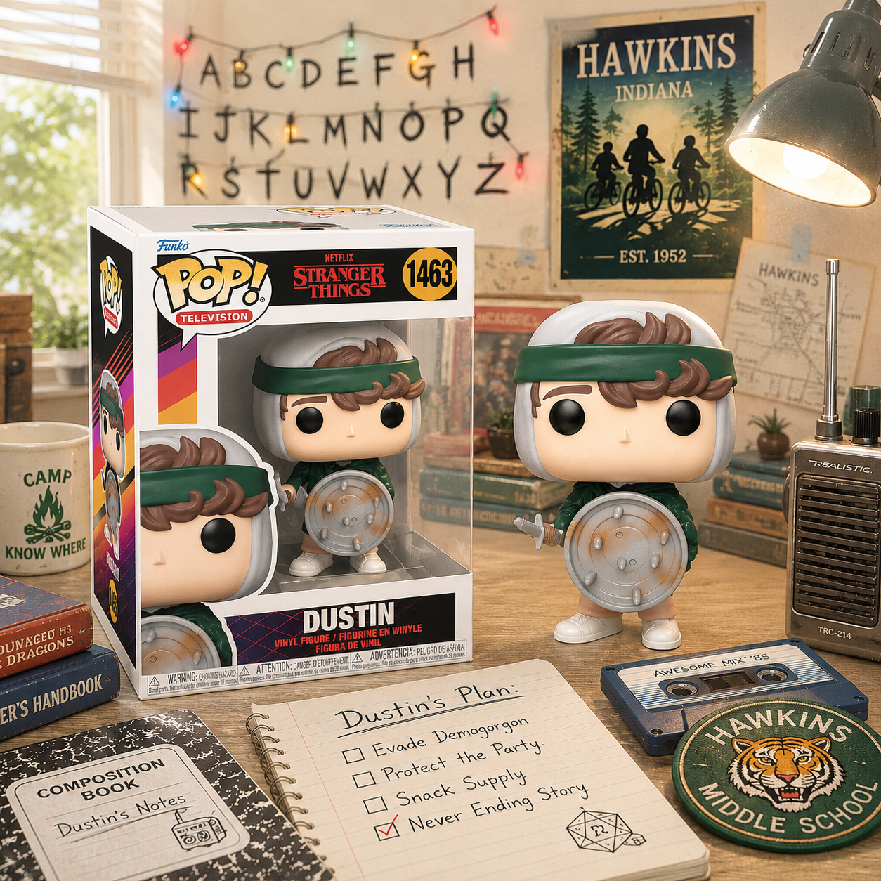Funko Pop! Television: Stranger Things - Dustin (S4) #1463.