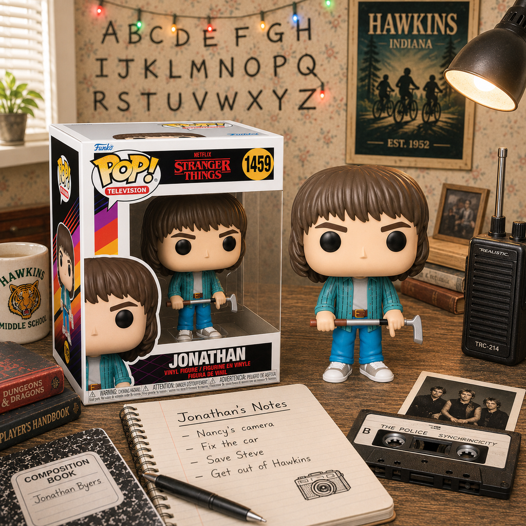 Funko Pop! Television: Stranger Things - Jonathan(S4) #1459.