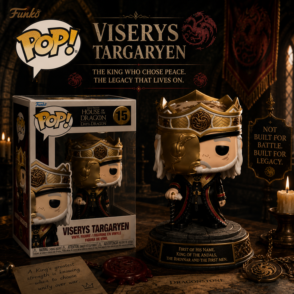 Funko Pop! Television: House of The Dragon- Viserys Targaryen #15.